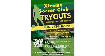 Travel Tryouts for Fall23/Spring24 Season